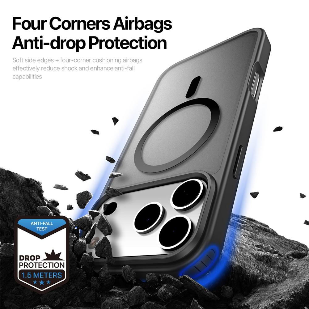 Billede af iPhone 17 Pro Max Cover DUX DUCIS Yind PC+TPU - Sort