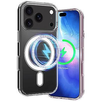 bild på iPhone 17 Pro Max Gennemsigtigt Cover med MagSafe - TPU+Akryl