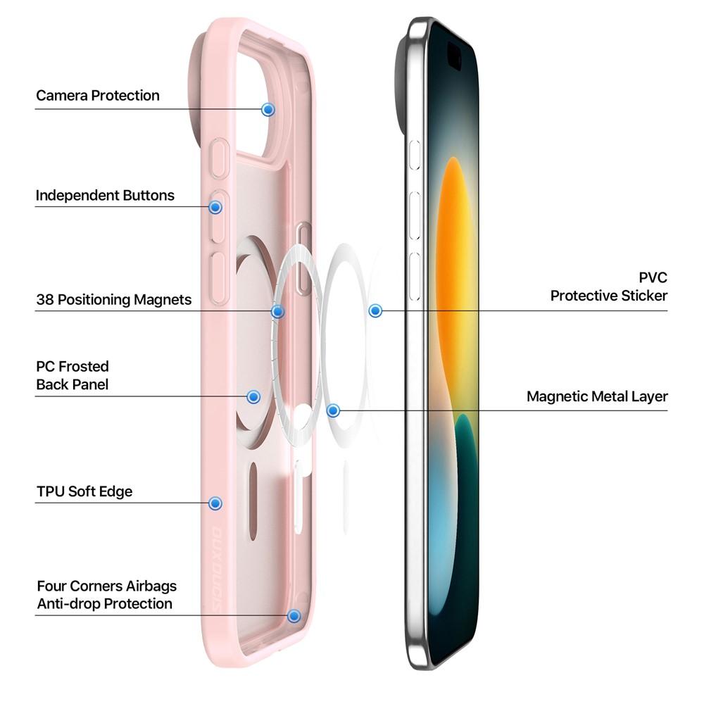 Afbeelding van iPhone Air Hoesje DUX DUCIS Yind - Lichtroze