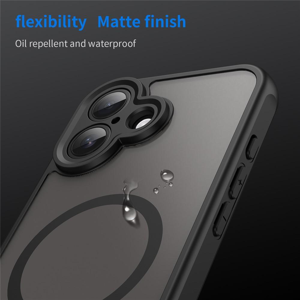 Billede af iPhone 17 Cover med MagSafe, Stødsikker PC + TPU - Sort