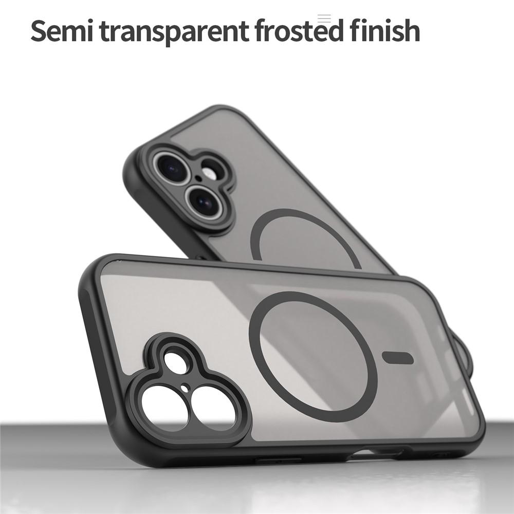 Billede af iPhone 17 Cover med MagSafe, Stødsikker PC + TPU - Sort