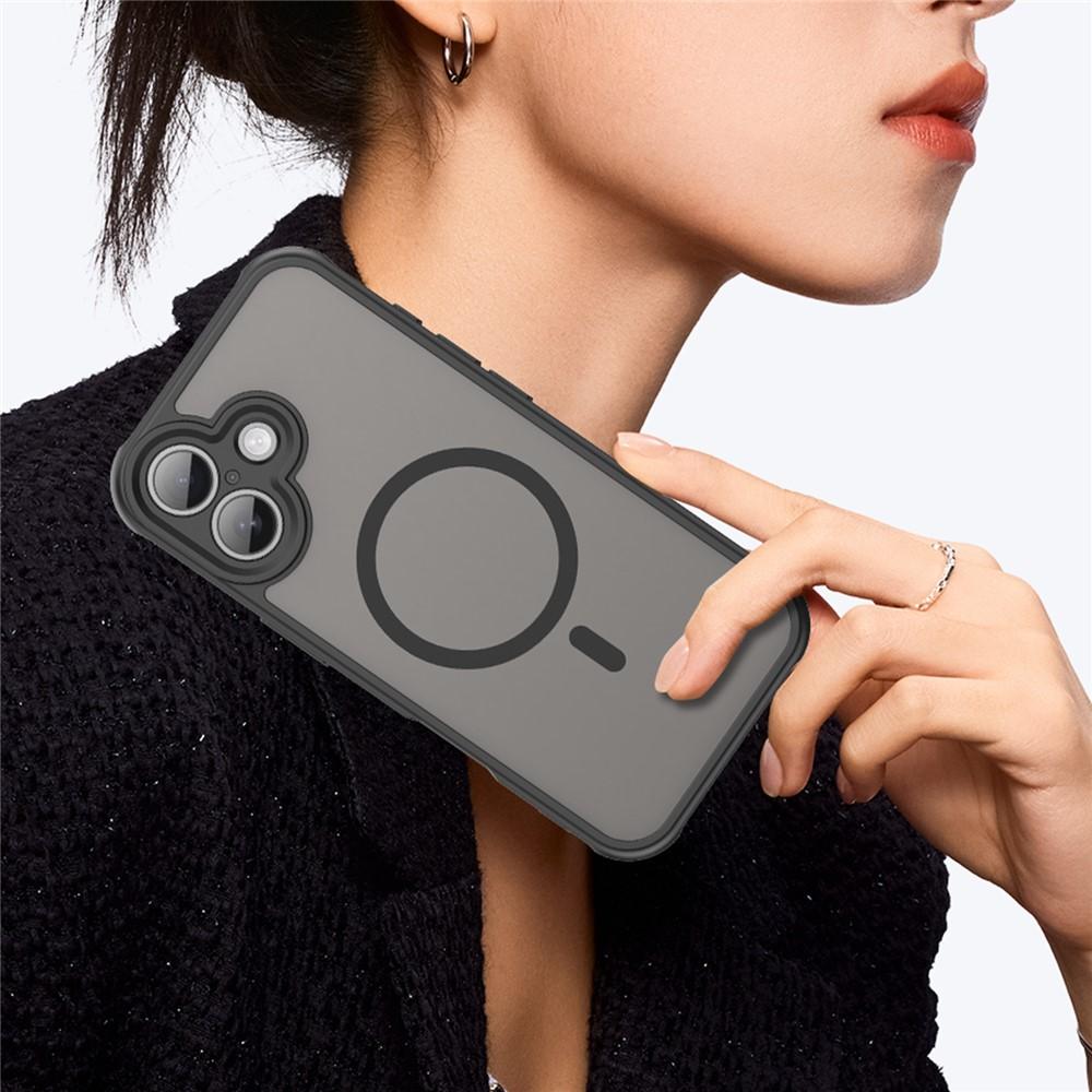 Billede af iPhone 17 Cover med MagSafe, Stødsikker PC + TPU - Sort