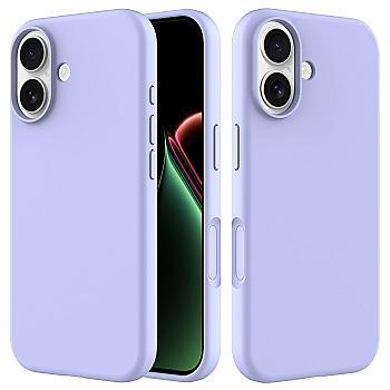 bild på iPhone 17 Støddæmpende Silikonecover - Lilla