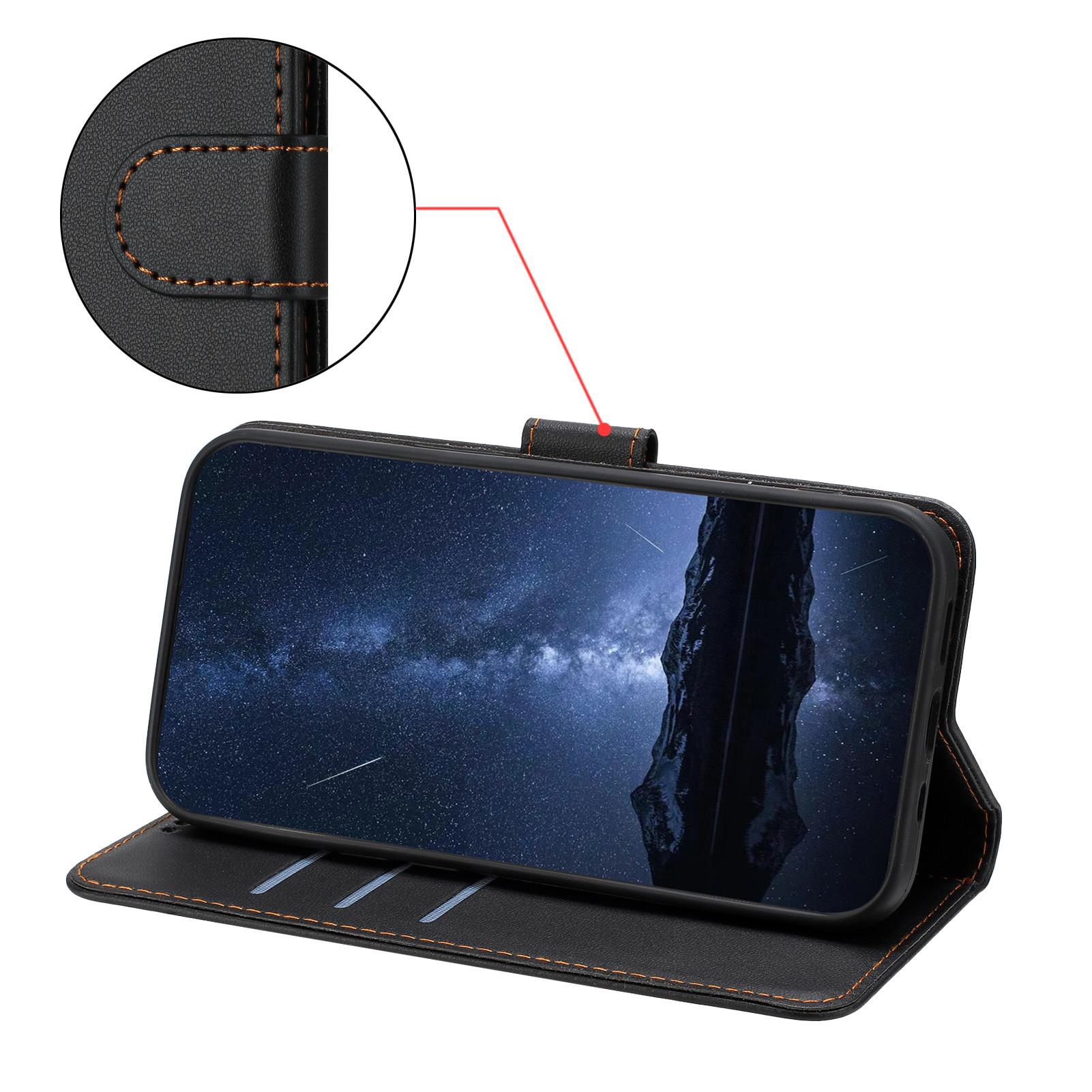 Bild von iPhone Air Lederhülle Geldbörse - Schwarz