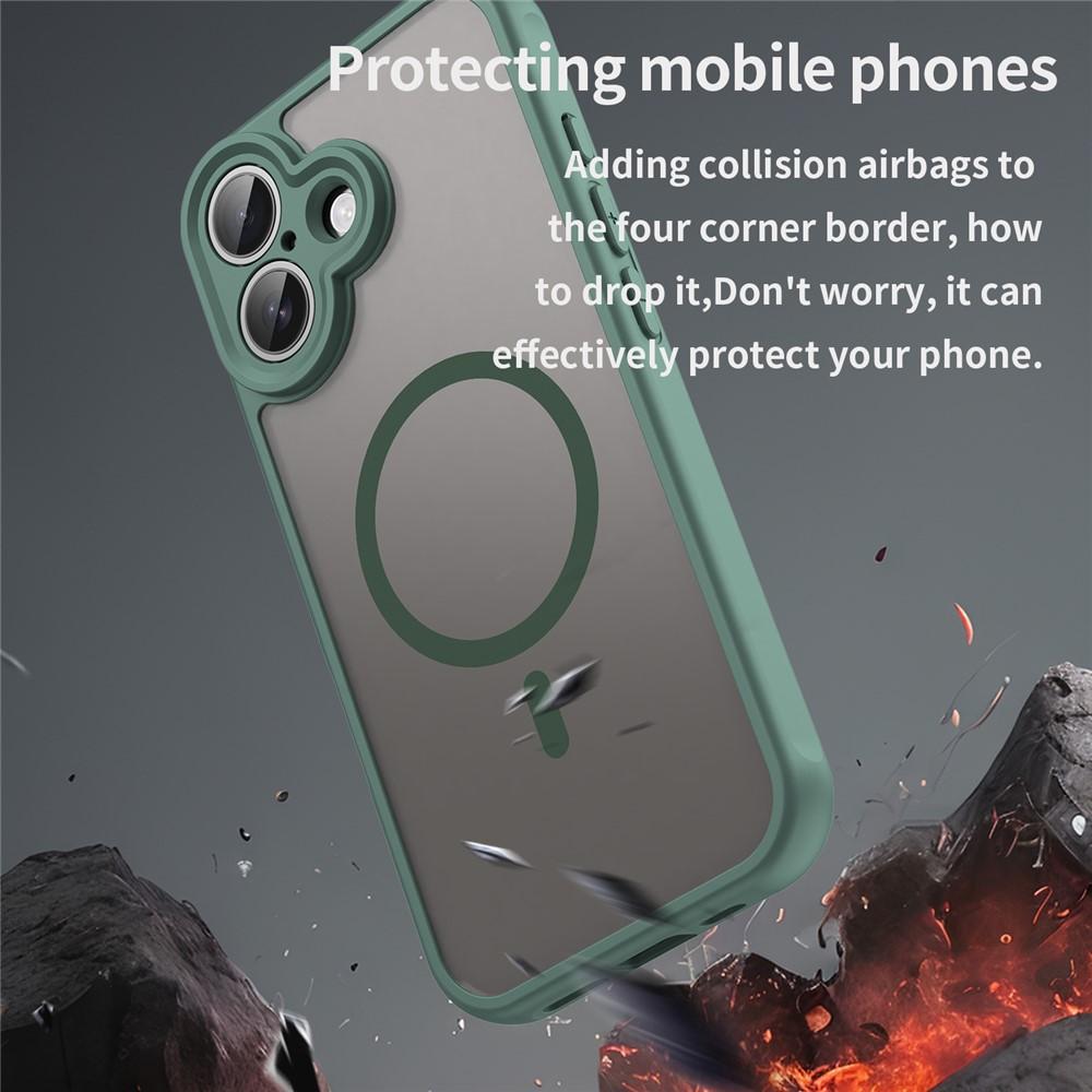 Billede af iPhone 17 Cover med MagSafe, Støddæmpende - Grøn