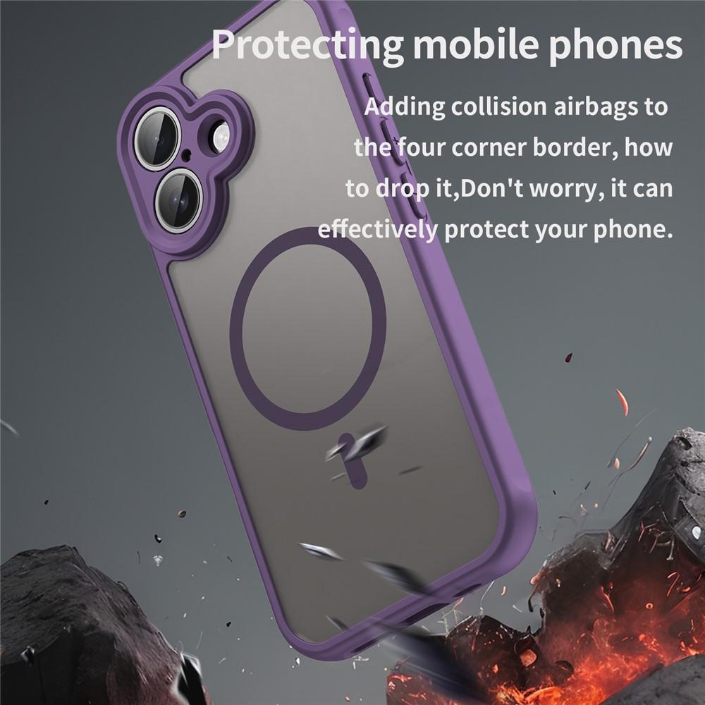 Billede af iPhone 17 cover med MagSafe, støddæmpende - lilla