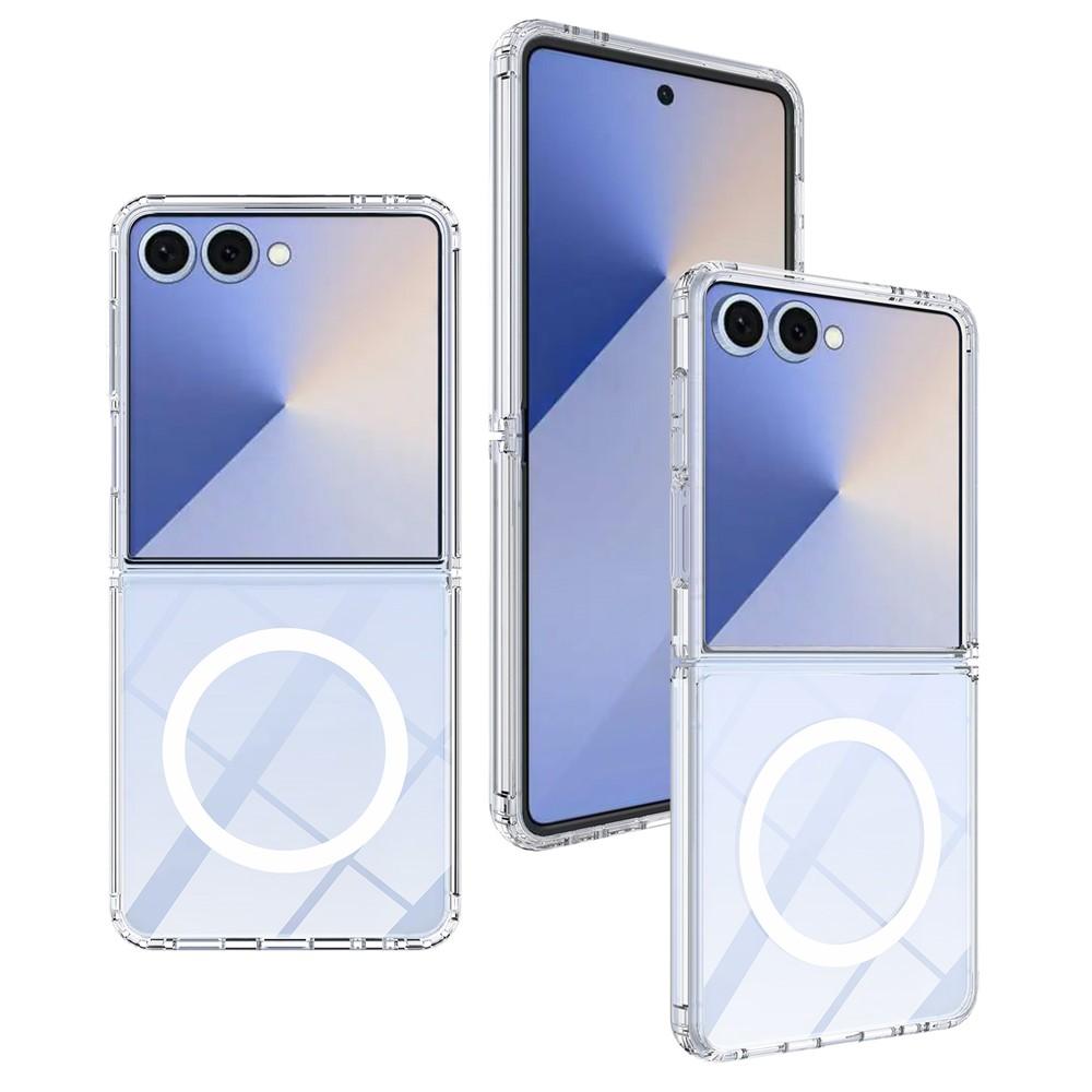 Kuva:  Samsung Galaxy Z Flip7 5G Läpinäkyvä Kuori MagSafella