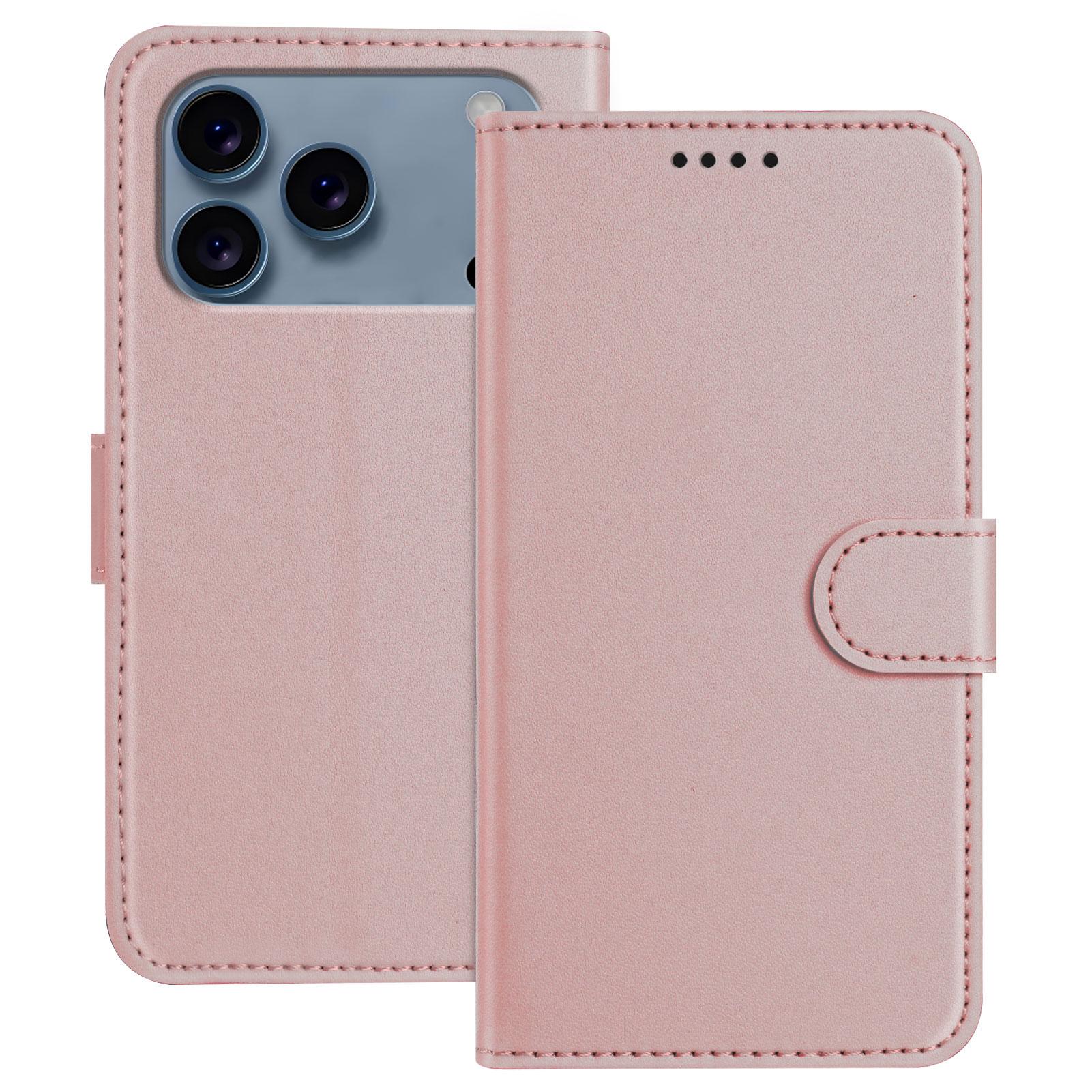 Bild von iPhone 17 Pro Max Lederhülle - Roségold