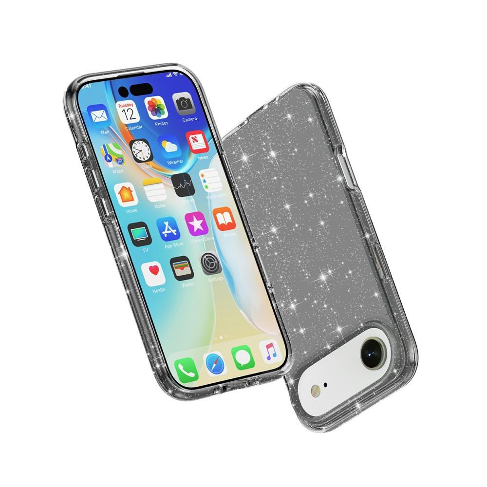 Bild von iPhone Air Schimmernde Glitzerhülle - Schwarz