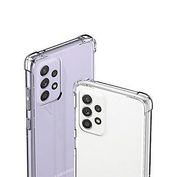 bild på Stöttåligt Skal Samsung Galaxy A72 - Transparent