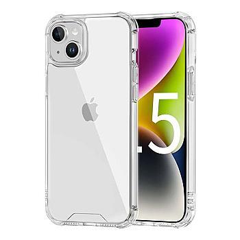 bild på iPhone 15 Stöttåligt Mobilskal - Transparent