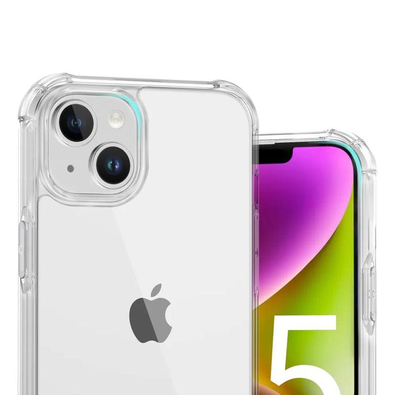 Bild von iPhone 15 Stoßfestes Handycase - Transparent
