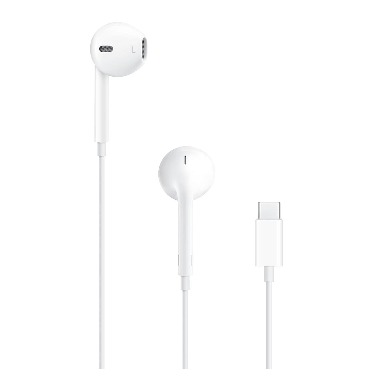 Kuva:  Apple EarPods USB-C:llä, kaukosäätimellä ja mikrofonilla