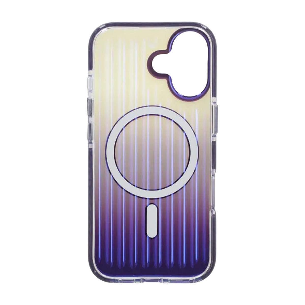 Bild von Gewellte Gradienten-Magnet-Hülle für iPhone 17 in Dunkellila