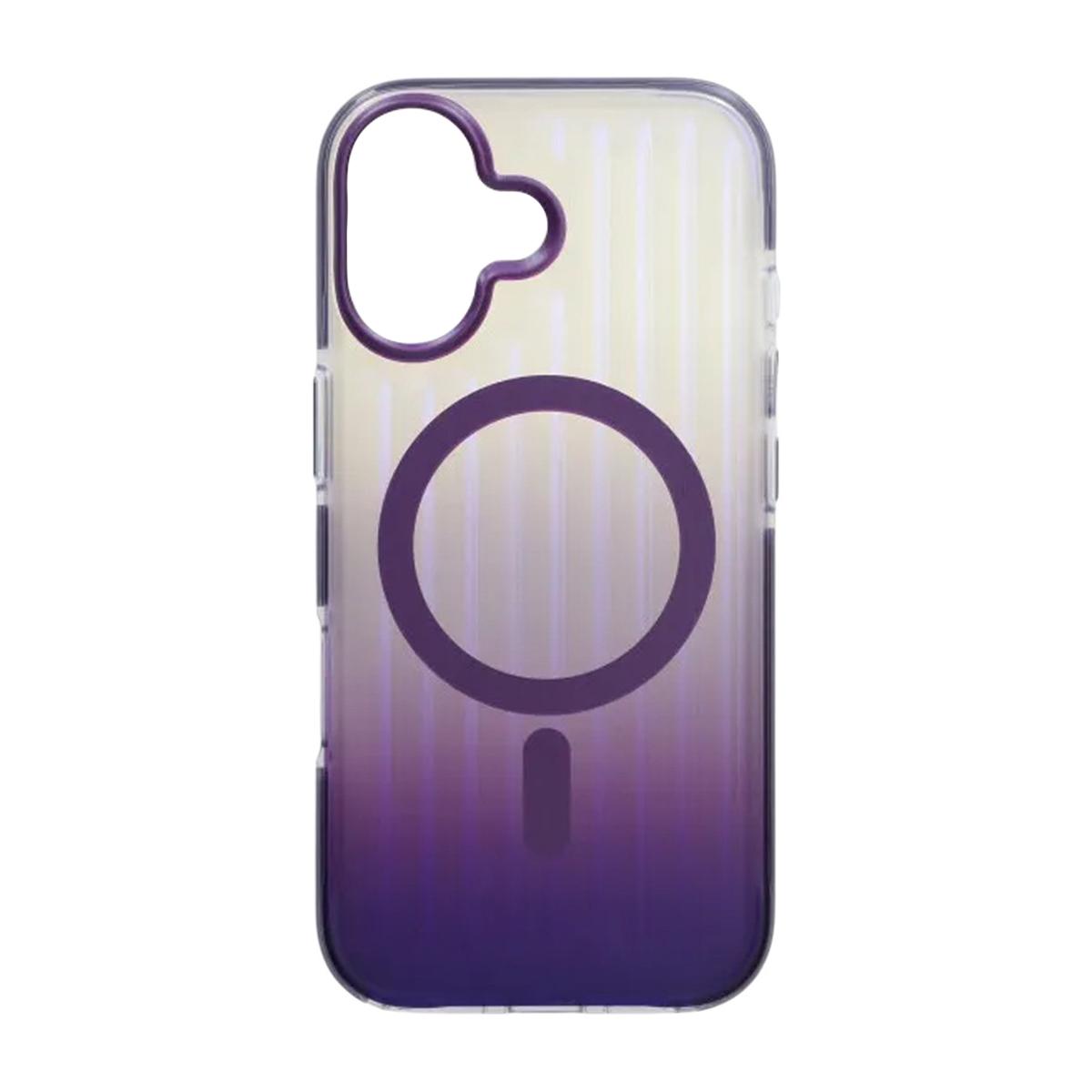 Bild von Gewellte Gradienten-Magnet-Hülle für iPhone 17 in Dunkellila