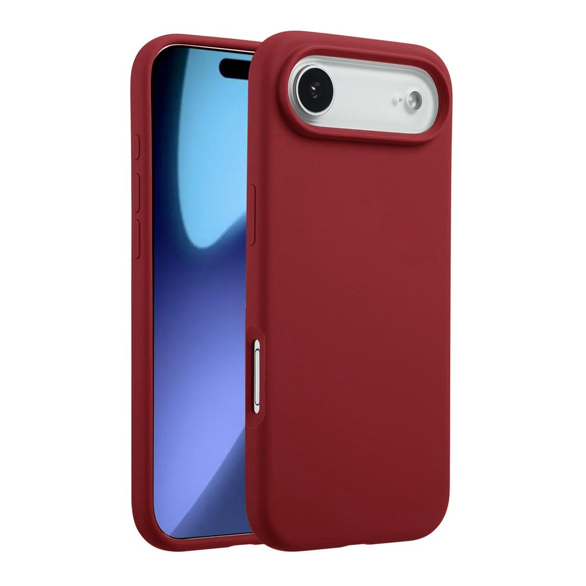 Bild von iPhone Air Hülle - Silikon mit MagSafe in Rvelon Rot