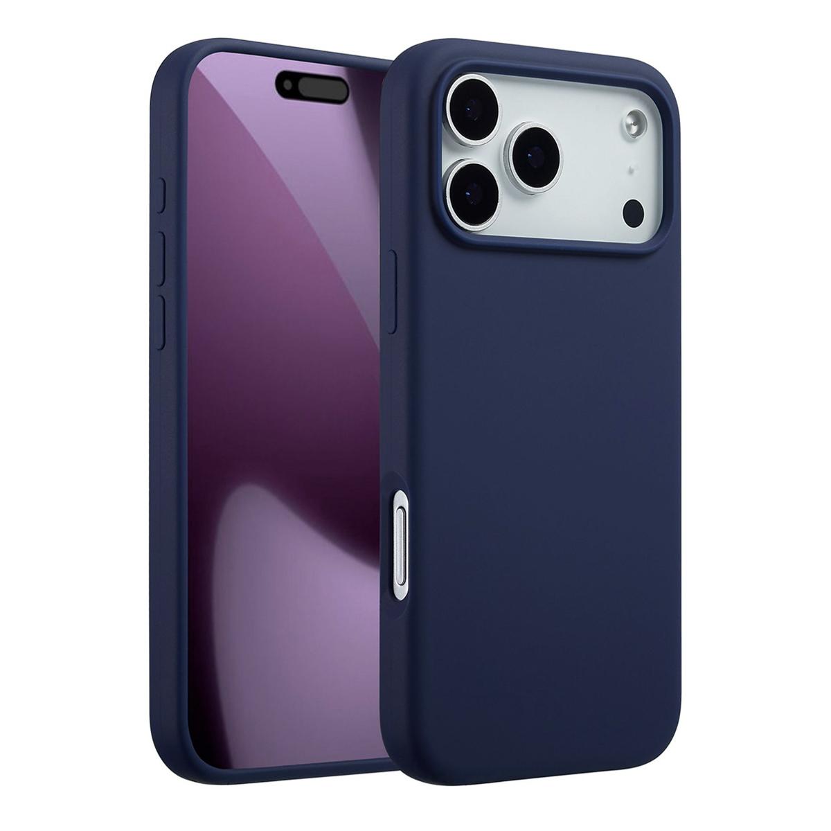 Bild von iPhone 17 Pro Max Hülle - Silikon mit Magsafe Rvelon Dunkelblau