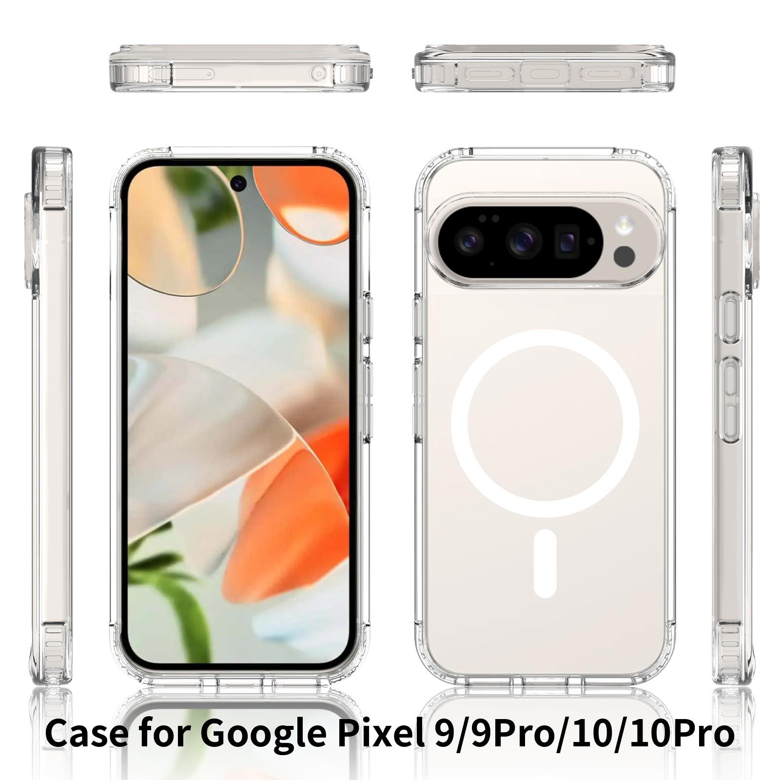 Bild von Google Pixel 10/9 Pro Magnetische Kratzfeste Hülle 2,0 mm TPU+PC