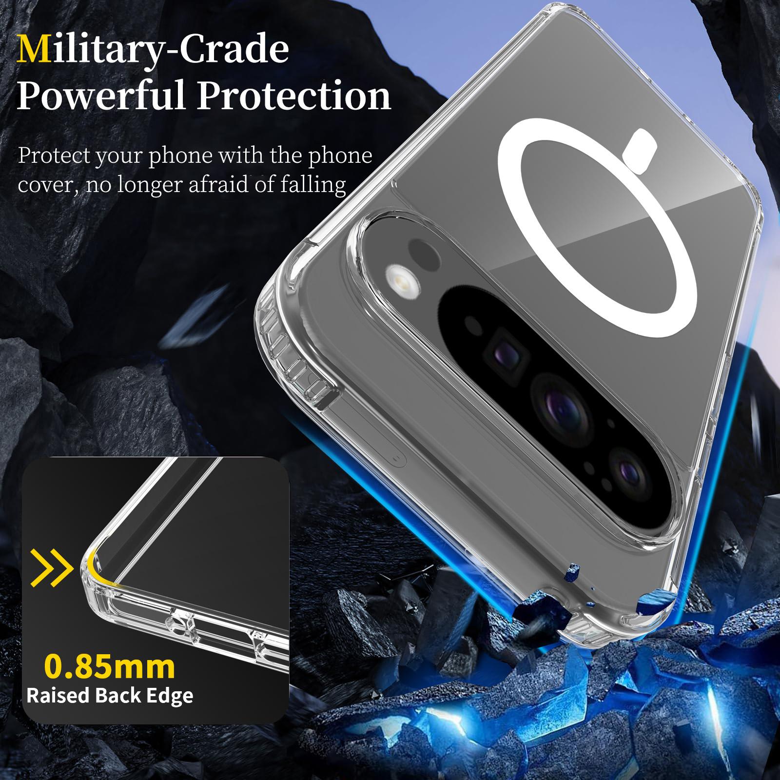 Bild von Google Pixel 10 Pro XL Magnetische Hülle 2,0 mm Kratzfestes TPU + PC