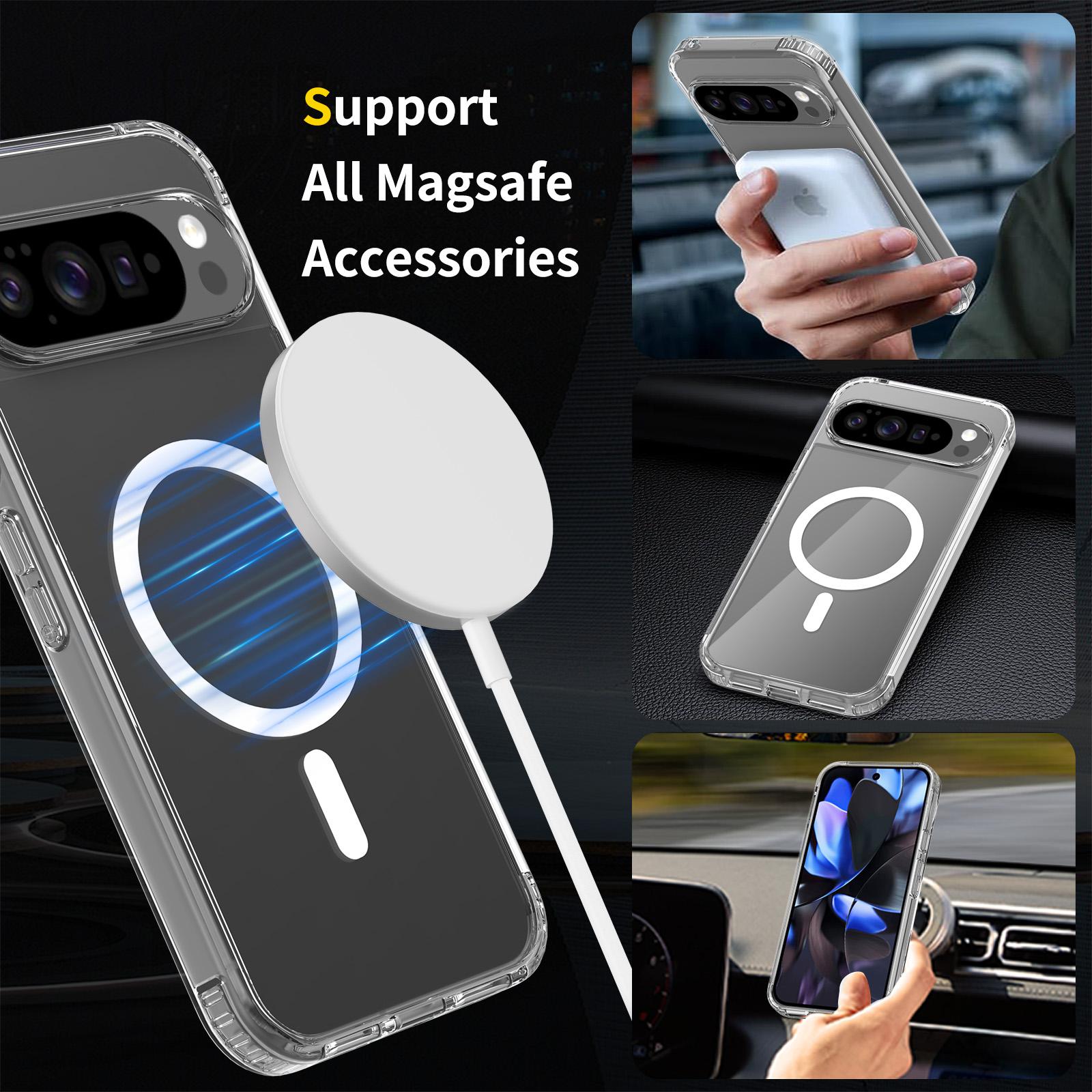 Bild von Google Pixel 10 Pro XL Magnetische Hülle 2,0 mm Kratzfestes TPU + PC