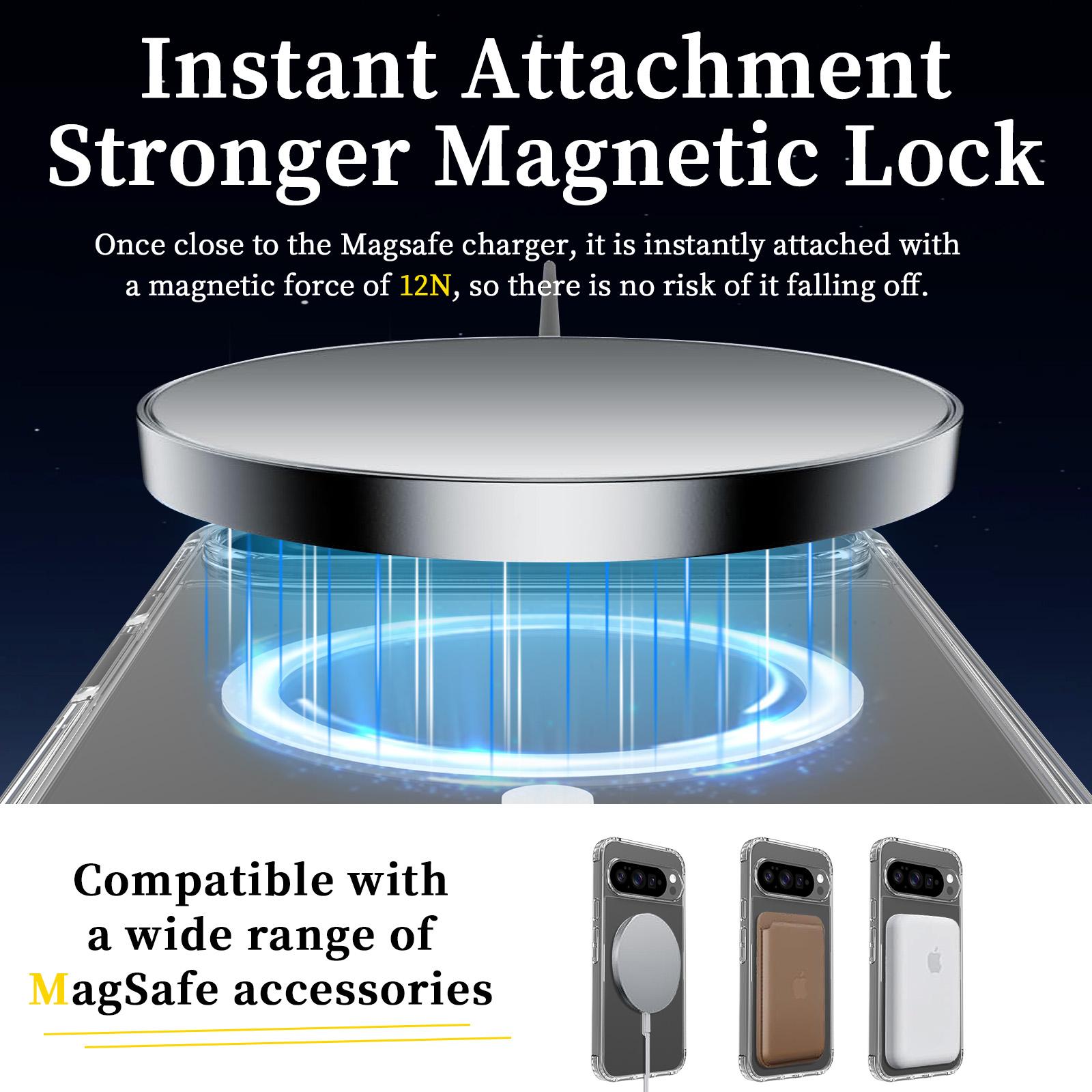 Bild von Google Pixel 10 Pro XL Magnetische Hülle 2,0 mm Kratzfestes TPU + PC