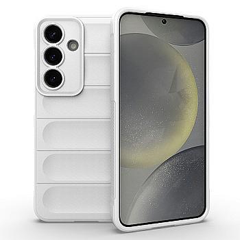 bild på Samsung Galaxy A35 5G Stöttåligt Mjukt TPU Skal - Vit
