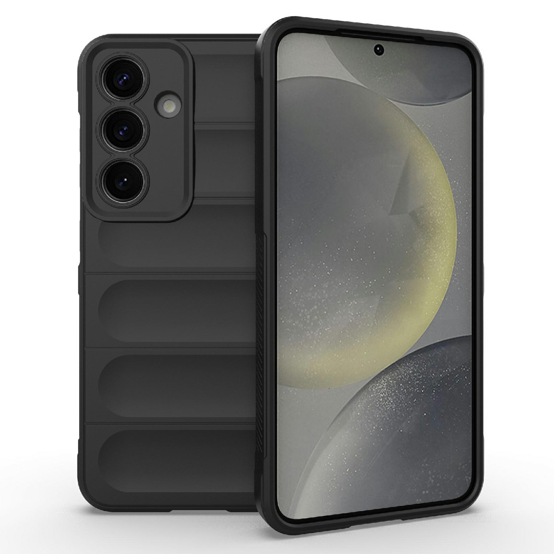 Bild på Samsung Galaxy A35 5G Stöttåligt TPU Skal - Svart