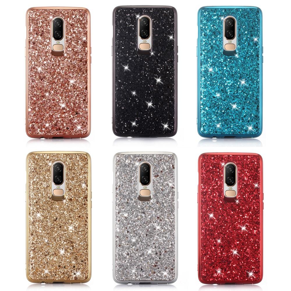 Bild på Glitter TPU Gel skydd för OnePlus 6