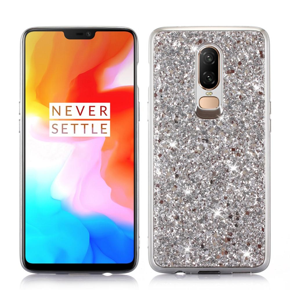 Bild på Glitter TPU Gel skydd för OnePlus 6