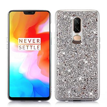 bild på Glitter TPU Gel skydd för OnePlus 6