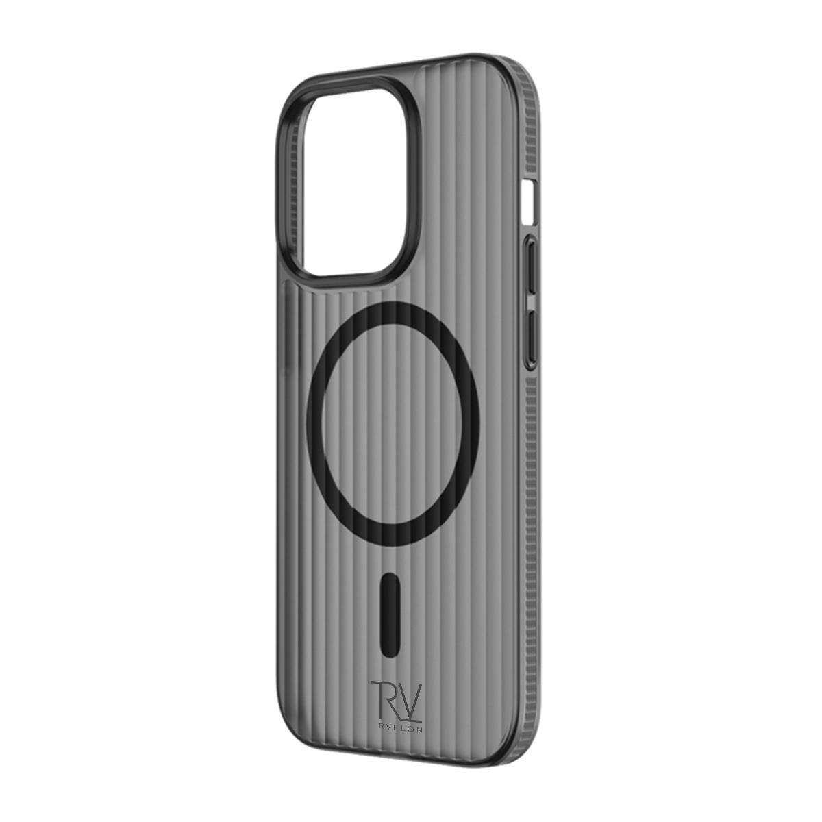 Kuva:  iPhone 12 Pro Max -puhelinkotelo MagSafe-toiminnolla, Rvelon - Harmaa