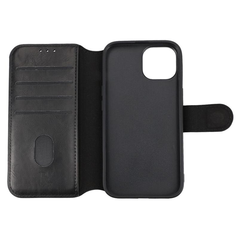 Bild på iPhone 15 Plånboksfodral med Magsafe Rvelon - Svart