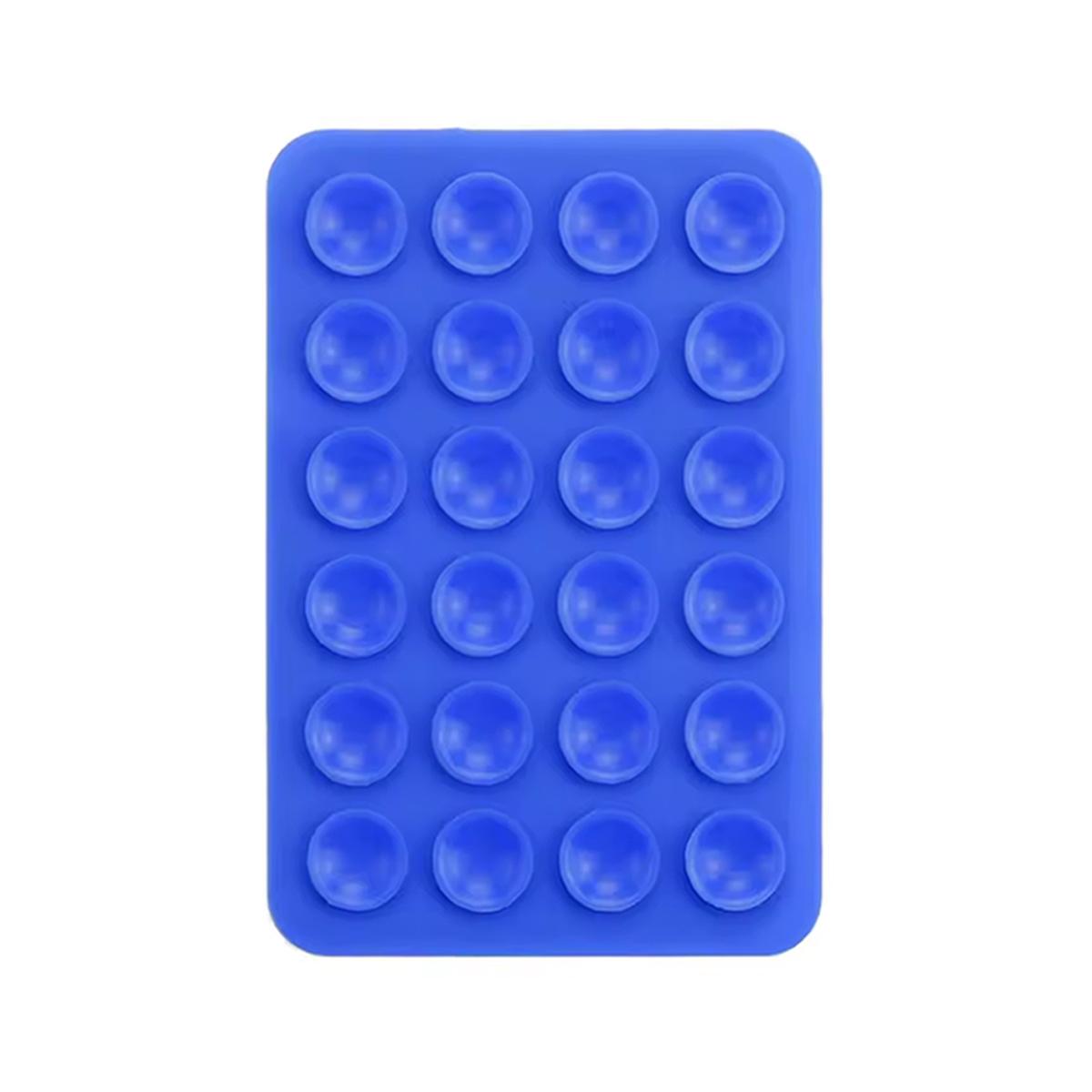 Bild på Dubbelsidad mobilhållare med sugkoppar - Blå