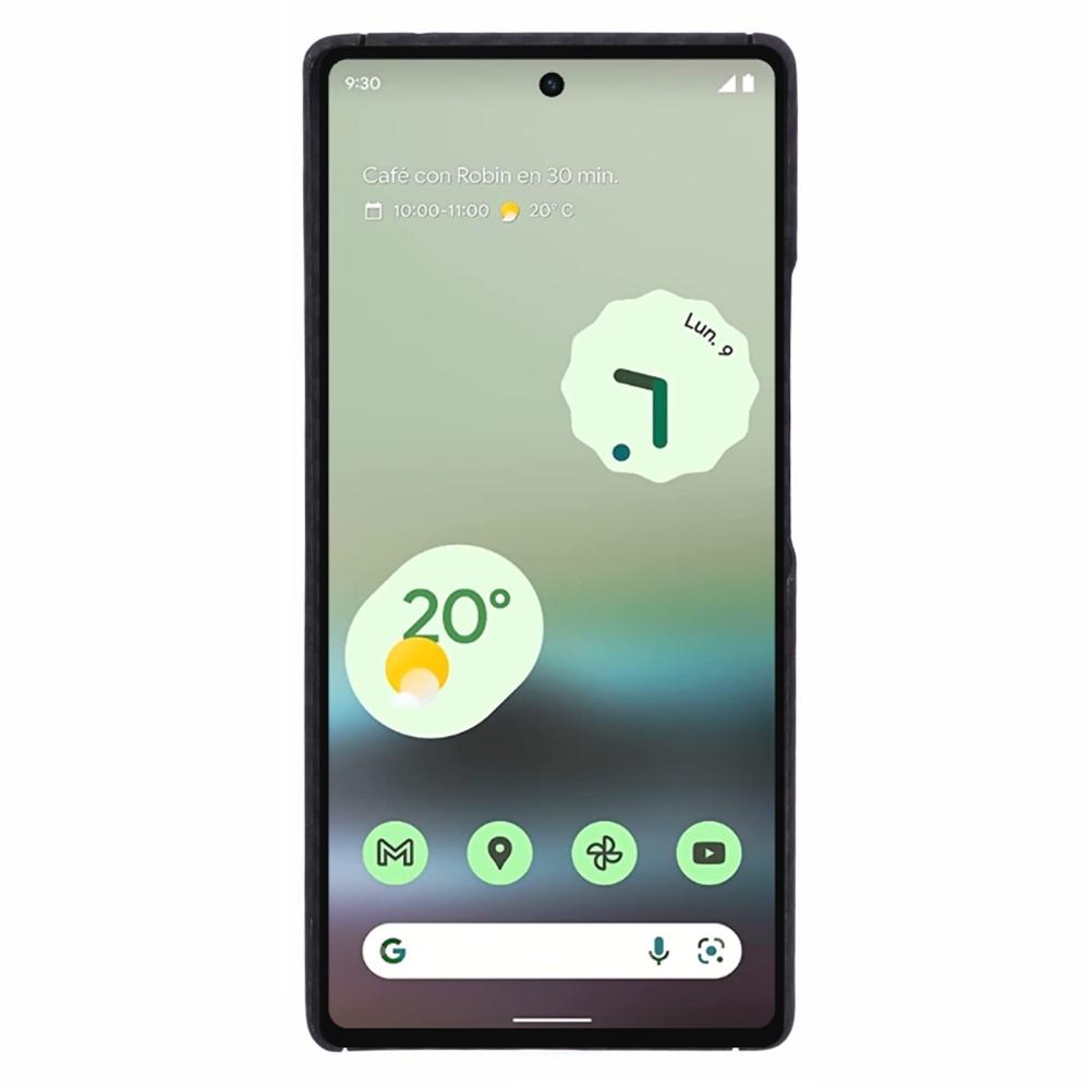 Bild på Svart kolfibertexturskydd för Pixel 6a