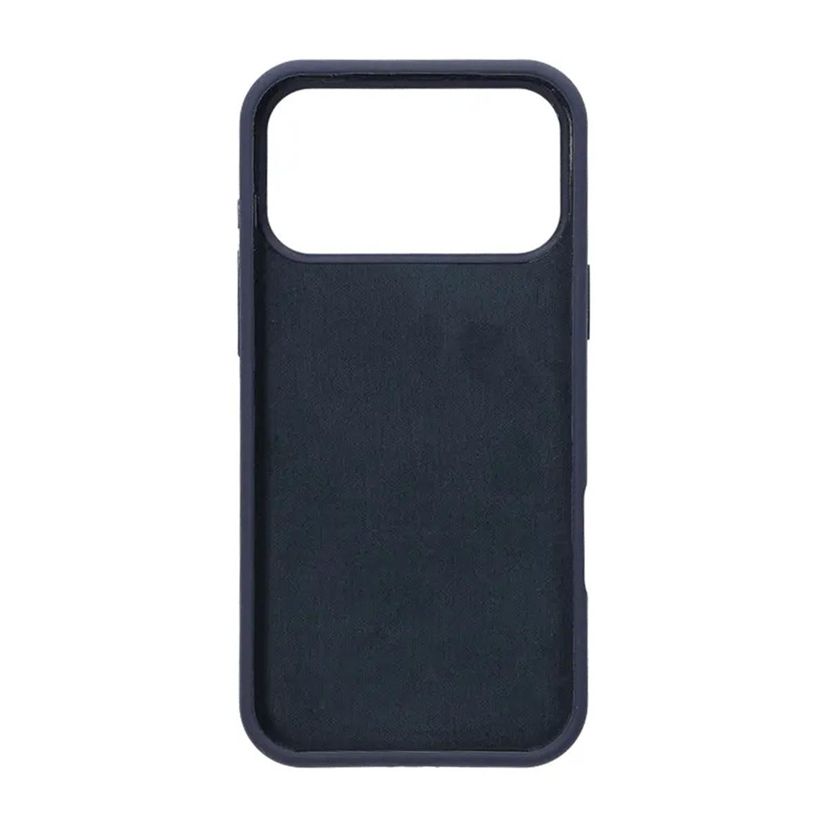 Bild von Hülle aus weichem Silikon für iPhone 17 Pro Max - Dunkelblau