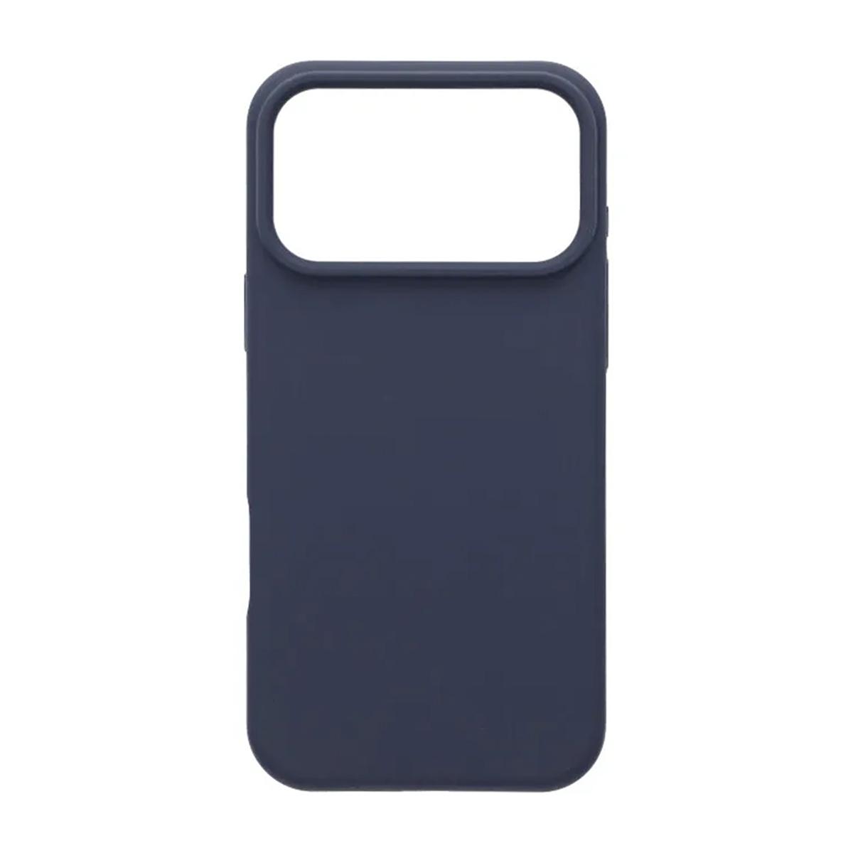 Bild von Hülle aus weichem Silikon für iPhone 17 Pro Max - Dunkelblau