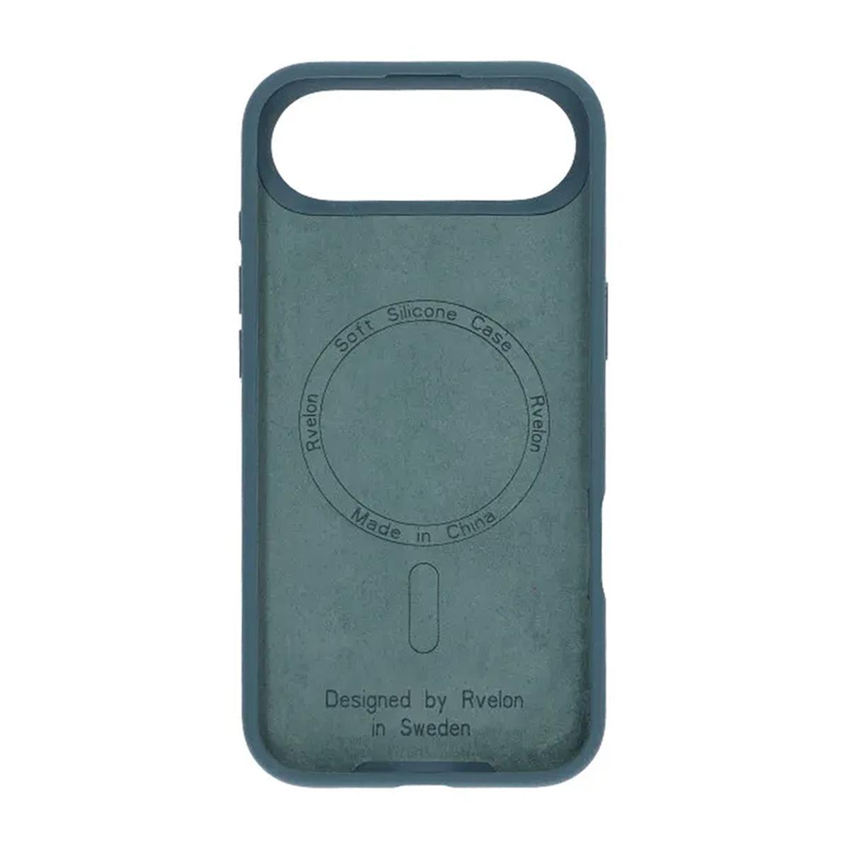 Bild på Rvelon Mobilskal Silikon MagSafe för iPhone Air - Grön