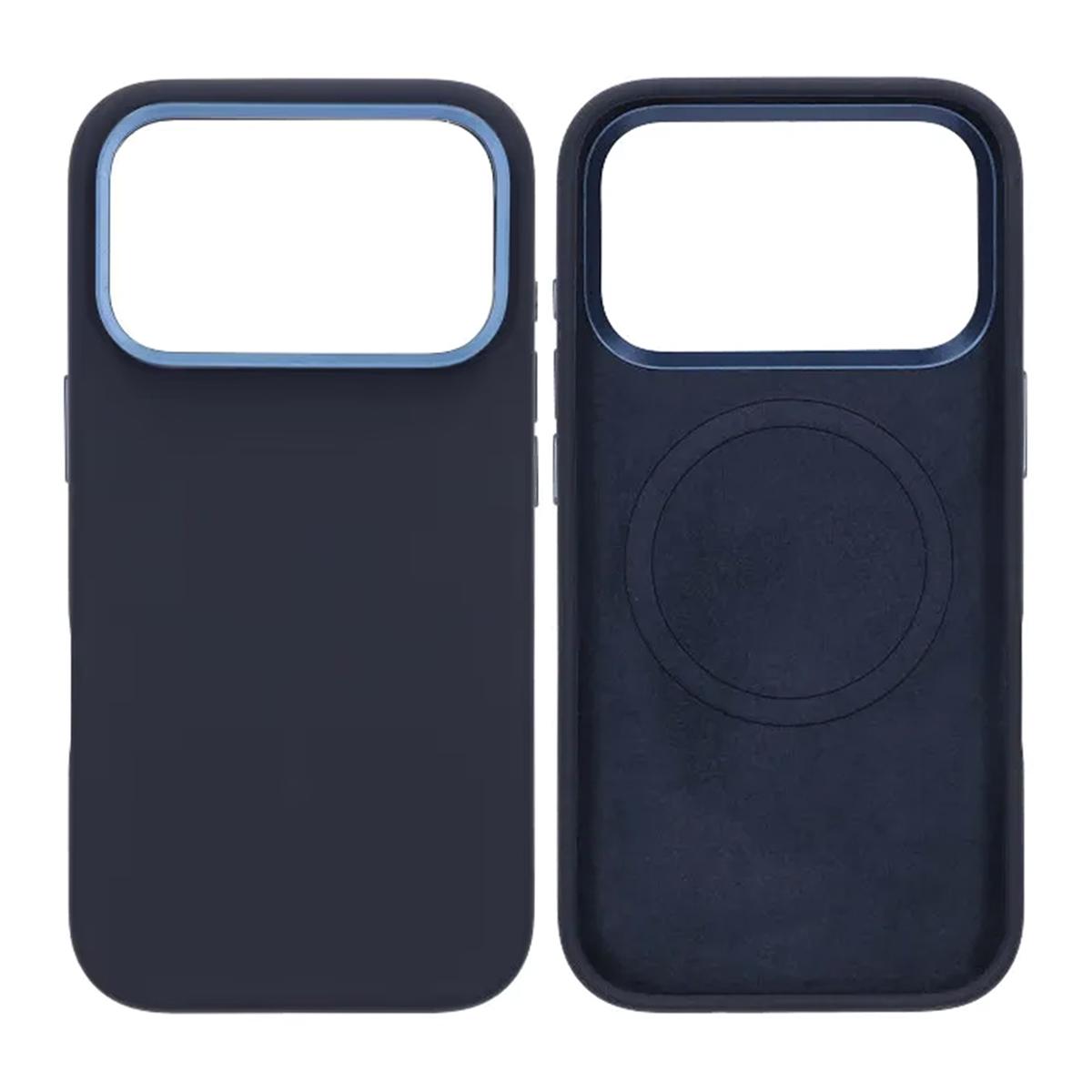 Bild på Mobilskal Silikon Magsafe och Statv iPhone 17 Pro - Blå