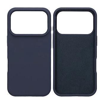 bild på Etui na telefon Miękki Silikon do iPhone 17 Pro - Ciemnoniebieski