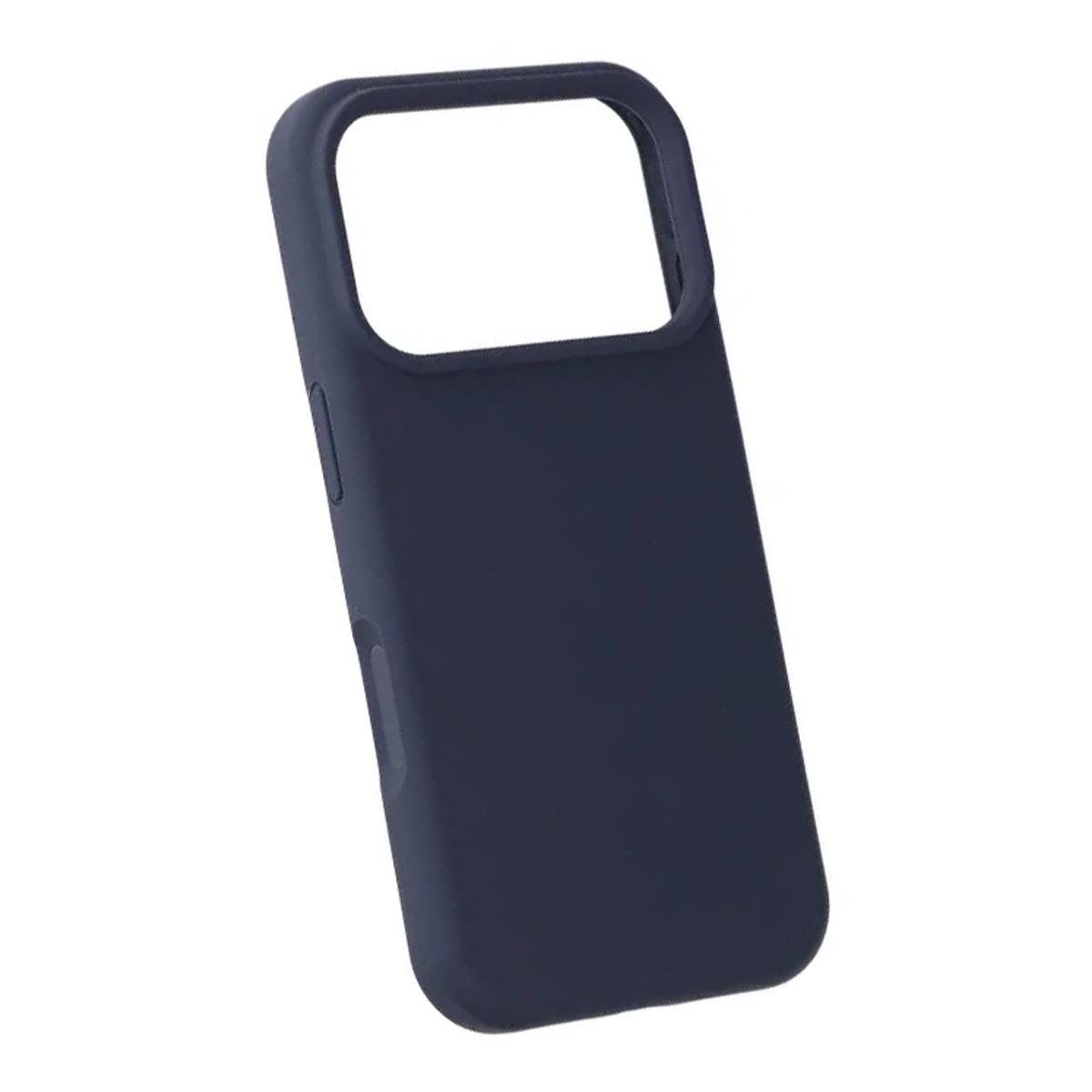 Bild von Hülle Weiches Silikon für iPhone 17 Pro - Dunkelblau