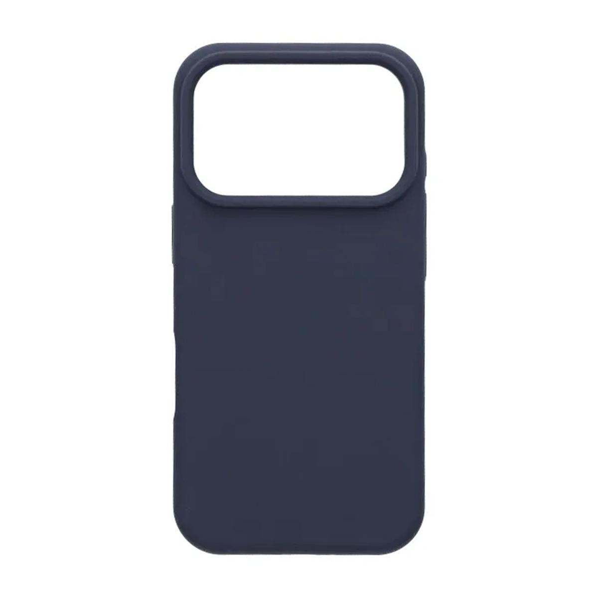 Bild von Hülle Weiches Silikon für iPhone 17 Pro - Dunkelblau