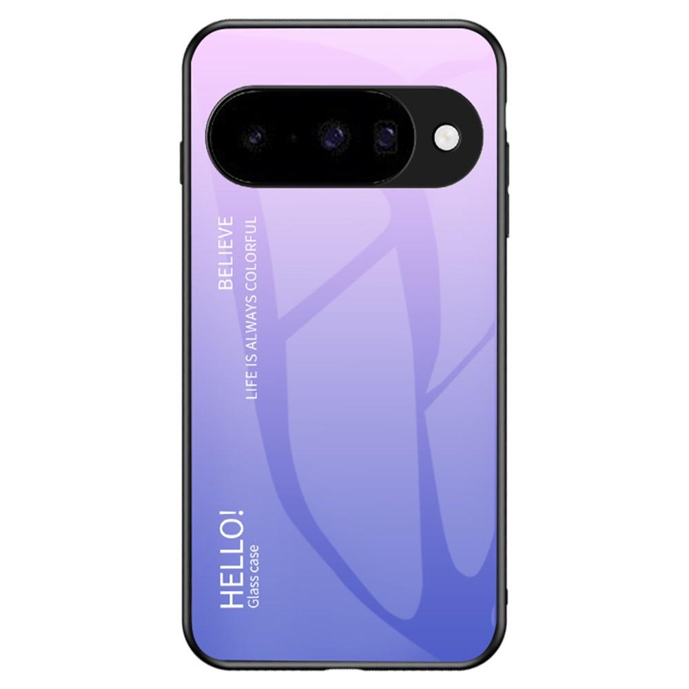 Bild von Google Pixel 10 Hülle Kratzfestes Glas + PC + TPU - Farbverlauf Rosa Lila