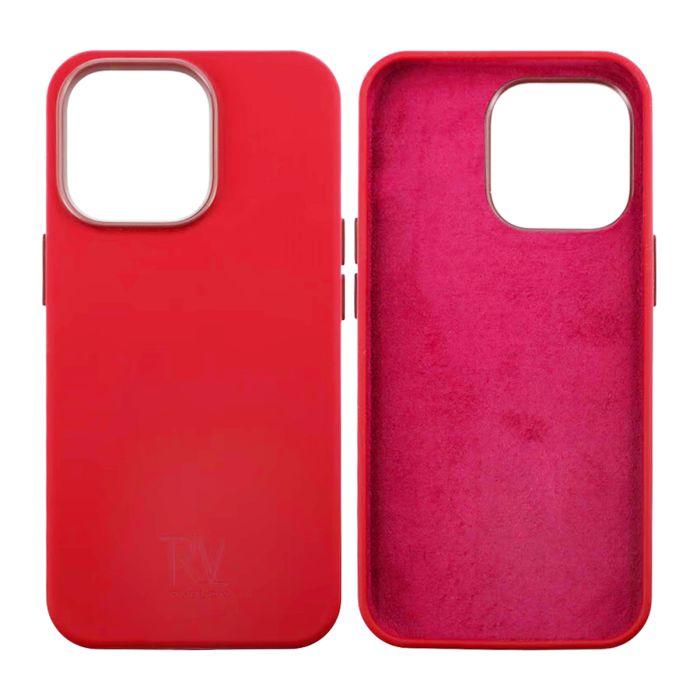 Billede af iPhone 13 Pro cover - Silikone Rvelon rød