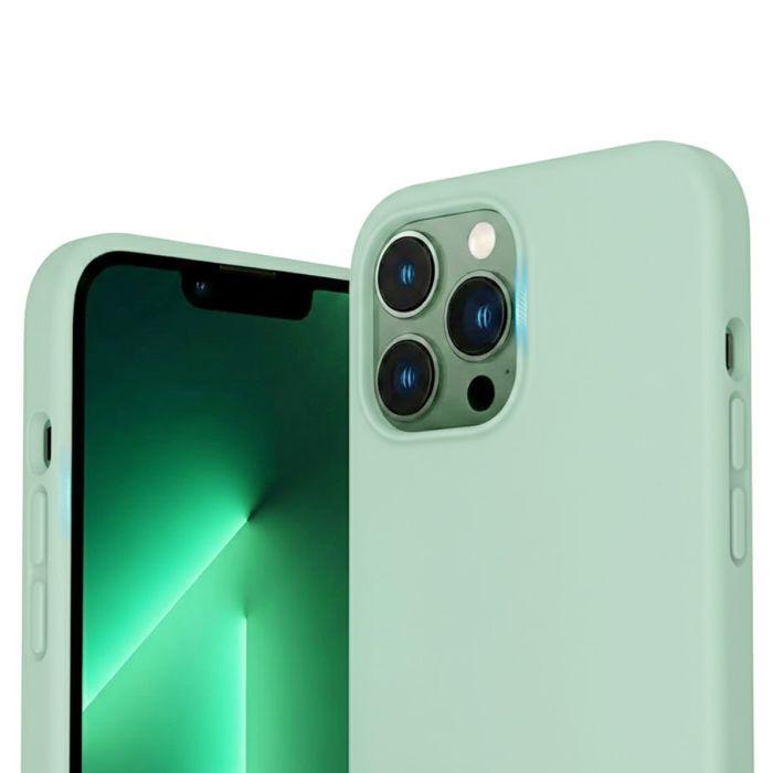 Bild på iPhone 12/12 Pro Skal - Silikon Grön Rvelon