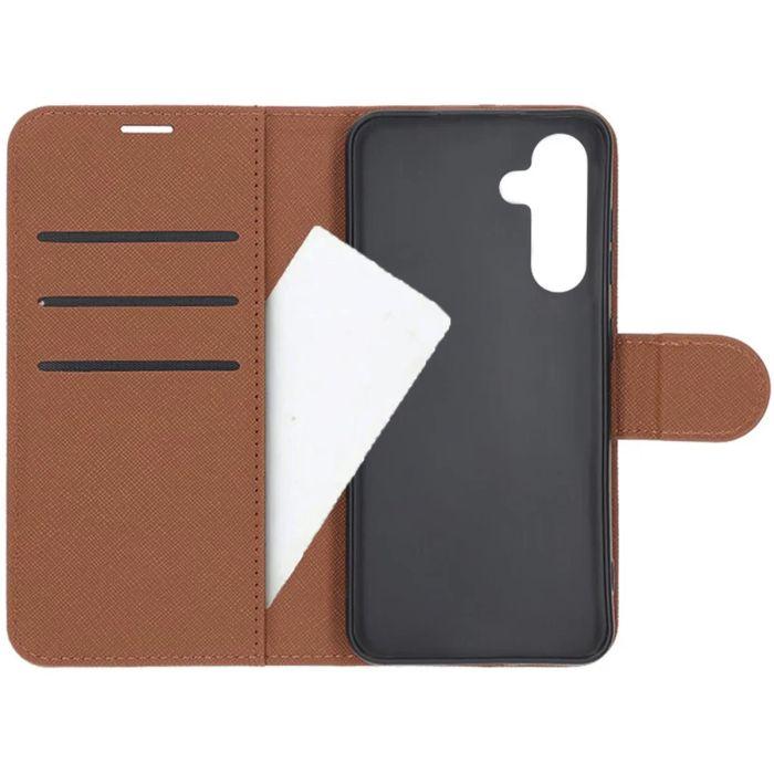 Bild på Flip Stand Plånboksfodral Galaxy S24+ Brun