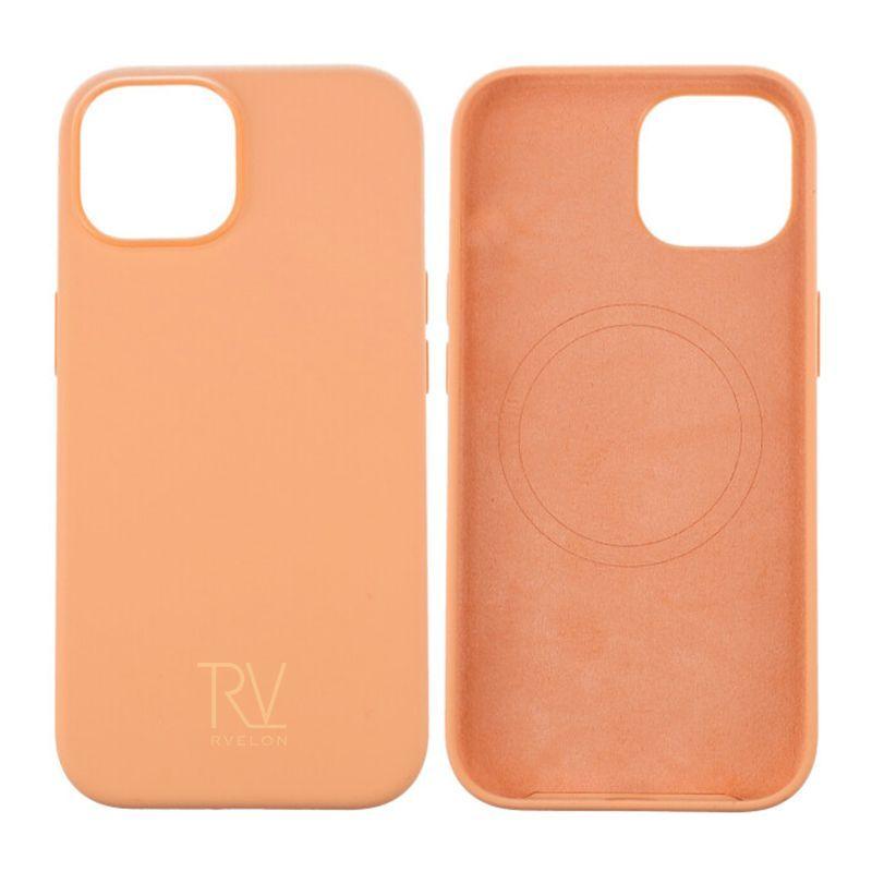 Bild von iPhone 15 Silikonhülle Rvelon MagSafe - Gelb
