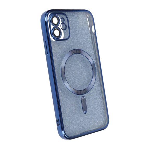 bild på Luxury Mobilskal med Magsafe iPhone 11 - Mörkblå