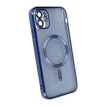 bild på Luxury Mobilskal med Magsafe iPhone 11 - Mörkblå