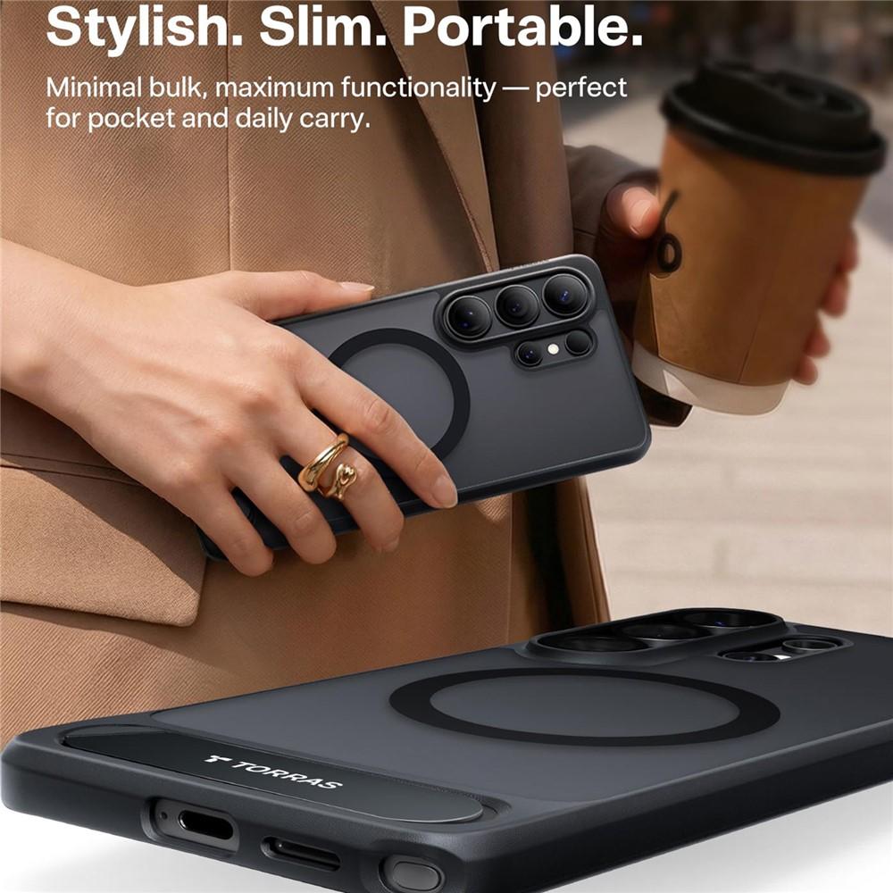 Bild på Samsung Galaxy S26 Ultra Ostand Magnetfodral Svart