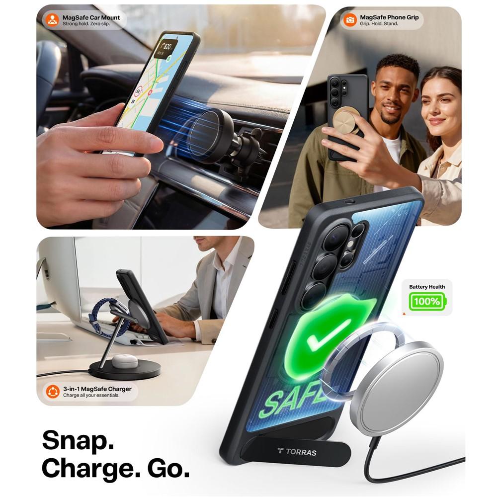 Bild på Samsung Galaxy S26 Ultra Ostand Magnetfodral Svart